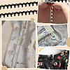   1Pc Polyester Elastic Button Looping Ribbons OCOR-PH0004-36A-6