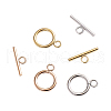 Ion Plating(IP) 304 Stainless Steel Ring Toggle Clasps STAS-CJ0001-46-4