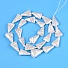 Natural Baroque Pearl Keshi Pearl Beads Strands PEAR-N021-18-2