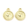 Rack Plating Alloy Pendants PALLOY-D023-21G-1