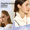 SUNNYCLUE 160Pcs 4 Size 304 Stainless Steel Stud Earrings Findings STAS-SC0007-61-5
