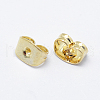 Brass Ear Nuts KK-F727-05G-NF-2