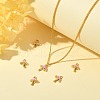 10Pcs Brass Enamel Pendants KK-SZ0005-22-5