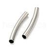 Non-Tarnish 304 Stainless Steel Tube Beads STAS-B047-27E-P-2