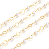 Brass Handmade Beaded Chain CHC-I031-04G-1-4