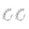 Brass Cuff Earrings for Women EJEW-E310-02P-1