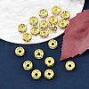Brass Rhinestone Spacer Beads RB-A014-Z8mm-01G-2