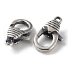925 Thailand Sterling Silver Lobster Claw Clasps STER-D003-47AS-2