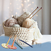 DICOSMETIC Wooden Wrist Yarn Holder DIY-DC0002-82-6