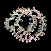 Electroplate Glass Beads Strands EGLA-B006-01A-FR02-2