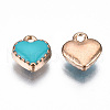 Alloy Enamel Charms ENAM-Q033-51F-2