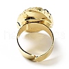 Natural Obsidian Arrow Chunky Adjustable Ring G-D468-06LG-3