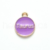 Alloy Enamel Pendants ENAM-S124-01A-01C-3