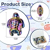 40Pcs 10 Colors Electroplate Glass Beads EGLA-YW0003-90-2