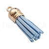 60Pcs 30 Colors Faux Suede Tassel Pendant Decorations FIND-YW0001-13LG-3