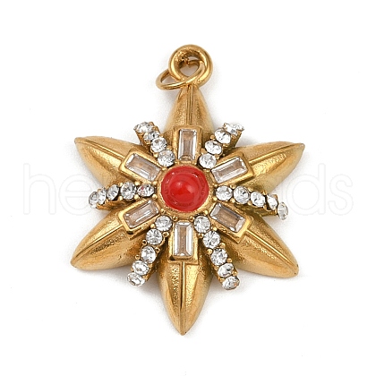 304 Stainless Steel Pendants STAS-K301-01G-1