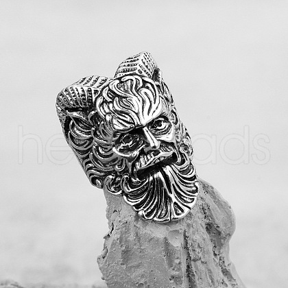 Adjustable Retro Alloy Cuff Rings for Men FS-WG61BF6-13-1