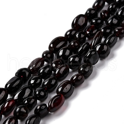 Natural Garnet Beads Strands G-F706-04A-1