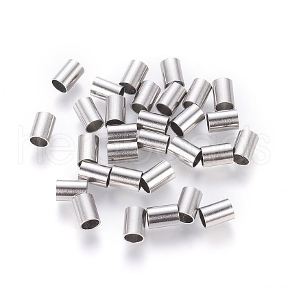 304 Stainless Steel Tube Beads STAS-G209-01P-1