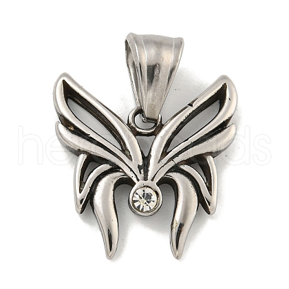 316 Surgical Stainless Steel Pendants STAS-E212-57AS-1