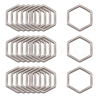 Non-Tarnish 304 Stainless Steel Linking Ring X-STAS-S079-26A-1