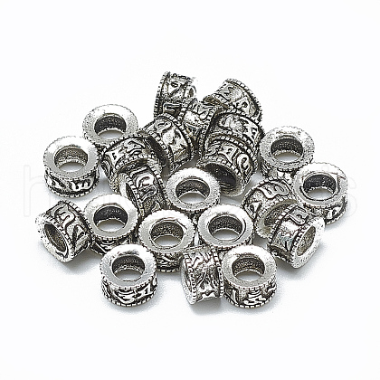 Thailand 925 Sterling Silver Beads STER-T002-19AS-1