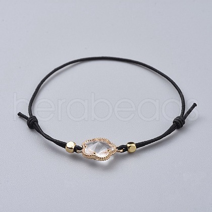 Adjustable Elastic Cord Stretch Bracelets BJEW-JB04630-02-1