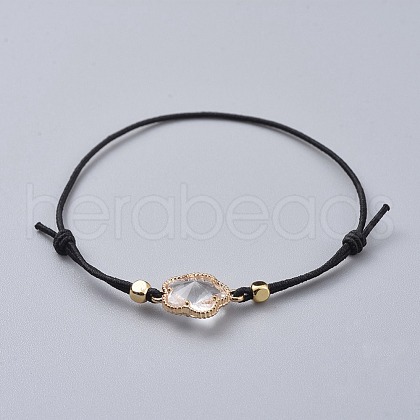 Adjustable Elastic Cord Stretch Bracelets BJEW-JB04630-02-1