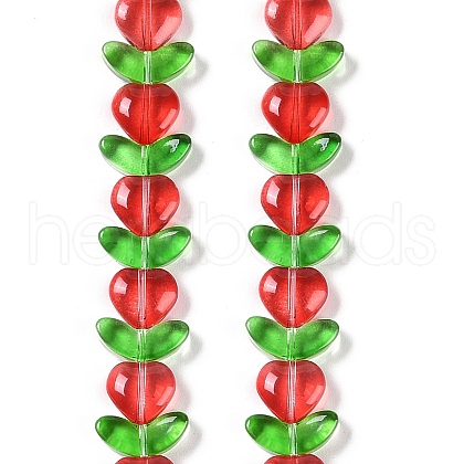 Transparent Glass Beads Strands GLAA-B021-04C-1