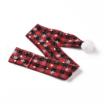 Cloth Pet's Christmas Scarves AJEW-D051-04B-1