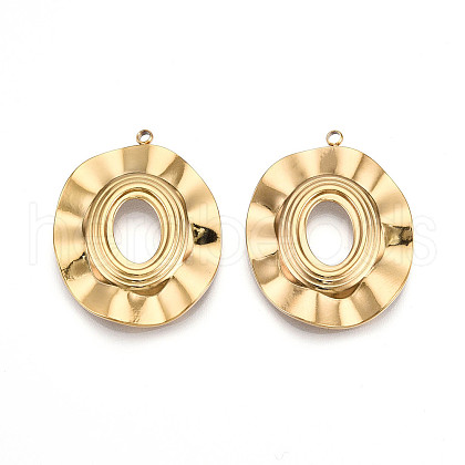 304 Stainless Steel Pendants STAS-N109-83G-1