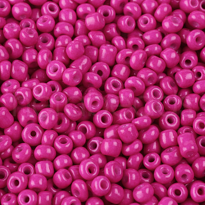 (Repacking Service Available) Baking Paint Glass Seed Beads SEED-C024-C-K24-1
