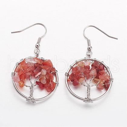 Dangle Earrings EJEW-N0030-04-1