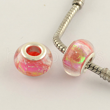Drawbench Resin European Large Hole Beads DACR-S011-07-1