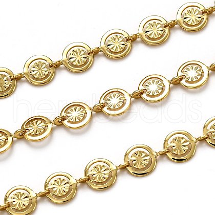 Handmade Brass Link Chains CHC-L039-37G-1