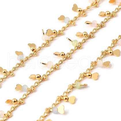 Handmade Brass Link Chain CHC-E028-05G-01-1