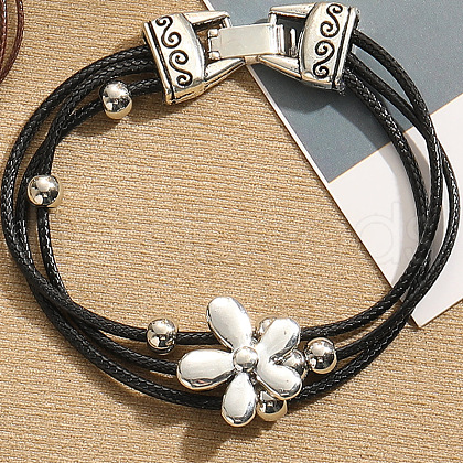 Alloy Multi-strand Bracelets WG91AE9-03-1