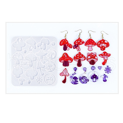 Easter DIY Pendant Molds AJEW-U023-02C-1