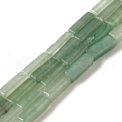 Natural Green Aventurine Beads Strands G-G873-A01-01-1