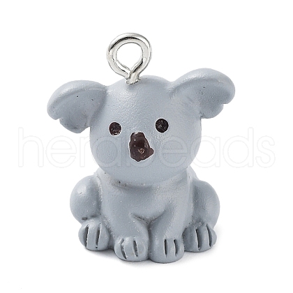 Opaque Resin Pendants RESI-Z014-01C-1