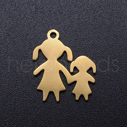201 Stainless Steel Pendants STAS-Q201-JN329-2-1