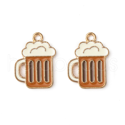 Alloy Enamel Pendants CD-TAC0001-26KCG-1