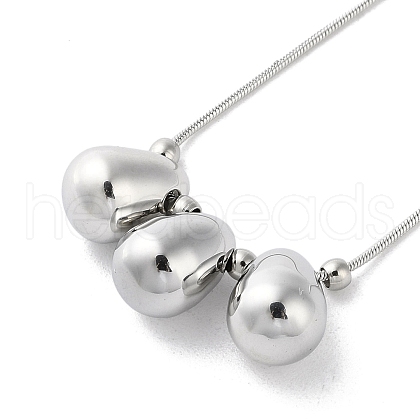 Non-Tarnish 304 Stainless Steel Necklaces NJEW-M213-01P-1