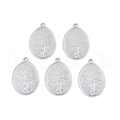 201 Stainless Steel Pendants STAS-T063-188P-1