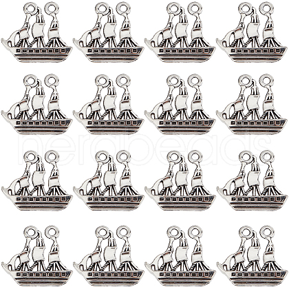 SUNNYCLUE 50Pcs Tibetan Style Alloy Pendants TIBEP-SC0002-91-1