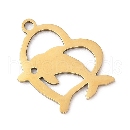 201 Stainless Steel Charms STAS-Q341-14G-1