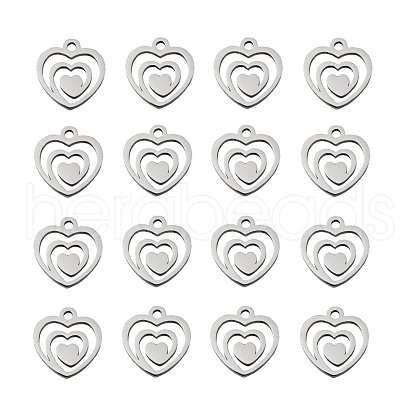 304 Stainless Steel Charms STAS-Q201-T174-1