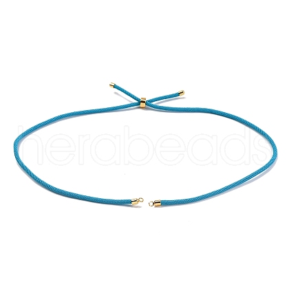 Nylon Cords Necklace Making AJEW-P116-03G-27-1