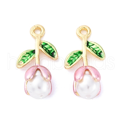 Alloy Enamel Pendants FIND-M060-22G-02-1