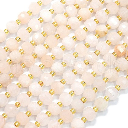 Natural Pink Aventurine Beads Strands G-K389-E19-01-1
